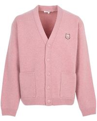 Maison Kitsuné - Button-Up Cardigan - Lyst