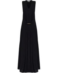 Sportmax - Fervida Draped Sleeveless Dress - Lyst