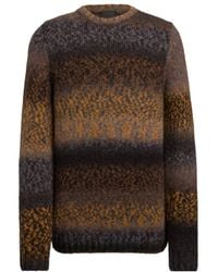 Dondup - Intarsia-Knit Crew-Neck Sweater - Lyst