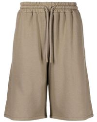 Off-White c/o Virgil Abloh - Off Stitch Skate Sweatshorts - Lyst