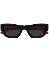 Gucci - Eyewear Cat-Eye Frame Sunglasses - Lyst