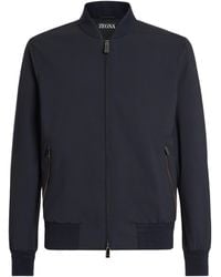 ZEGNA Z Soft Shell 3-in-1 Jacket in Blue for Men | Lyst