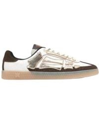 Amiri - Metallic Pacific Bones Sneakers - Lyst