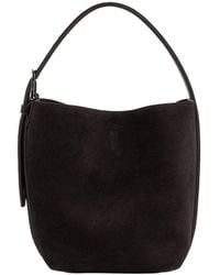 TOTEME - Belted Suede Tote Bag - Lyst