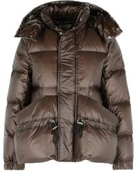 Sacai - Hooded Puffer Jacket - Lyst