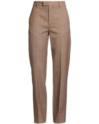 MM6 by Maison Margiela - High-Waisted Slim-Fit Dress Pants - Lyst