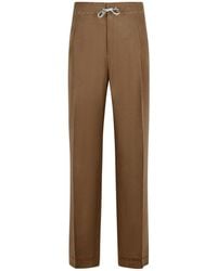 Maison Margiela - Mohair And Wool Trousers - Lyst