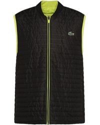 Lacoste - Stand Collar Zip-Up Jacket - Lyst