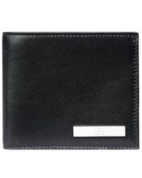 Gucci - Bi-Fold Wallet With Metal Tag - Lyst
