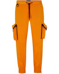 BOSS - Drawstring Jogger Cargo Trousers - Lyst