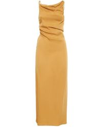 Christopher Esber - Backless Dress With Draped Back - Lyst