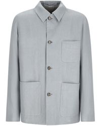 Lardini - Buttoned Pocket Jacket - Lyst