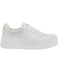 Gucci - Panelled Low-Top Sneakers - Lyst