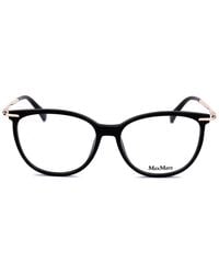 Max Mara - Square Frame Glasses - Lyst