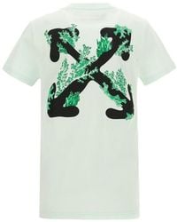 Off-White c/o Virgil Abloh - Corals Arrows Print T-Shirt - Lyst