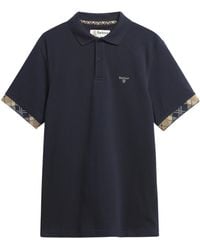 Barbour - Checked Polo Shirt - Lyst