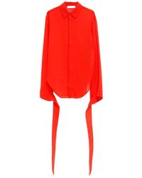 Frankie Shop - Tie-Cuff Shirt - Lyst