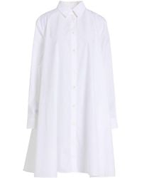 Marni - Solid-Color Shirt Dress - Lyst