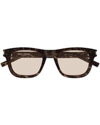 Saint Laurent - Eyewear Square Frame Sunglasses - Lyst