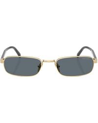 Prada - Eyewear Rectangular Frame Sunglasses - Lyst