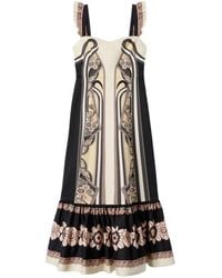 La DoubleJ - Gingerbread Midi Dress - Lyst