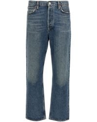 Agolde - 90's Mid-Rise Straight Leg Jeans - Lyst