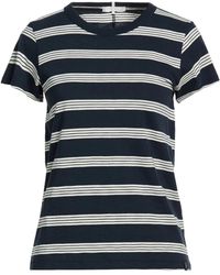 Rag & Bone - Striped Short-Sleeve T-Shirt - Lyst