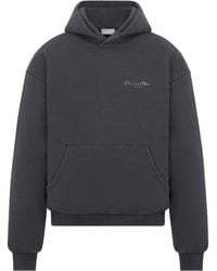 Dior - Homme Logo Detailed Long-Sleeved Hoodie - Lyst