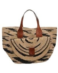 IBELIV - Laza Ii Zebra Pattern Handbag - Lyst