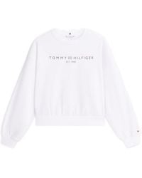 Tommy Hilfiger - Logo-Print Sweater - Lyst