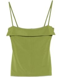 Nanushka - Marinie Square-Neck Top - Lyst