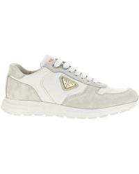 Prada - Prax 01 Panelled Sneakers - Lyst