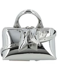 The Attico - The Friday Logo Detailed Shoulder Bag - Lyst