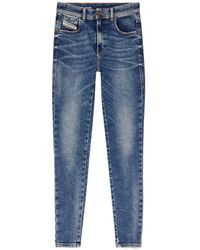 DIESEL - 1984 Slandy-High Skinny Jeans - Lyst