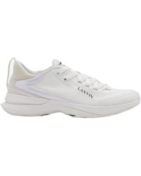 Lanvin - L-I Mesh Sneakers - Lyst