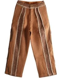 Commun's - Striped Pants - Lyst