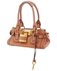 Chloé - Chloé Paddington Small Top Handle Bag - Lyst