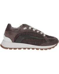 Brunello Cucinelli - Premium Italian Leather Sneakers For - Lyst