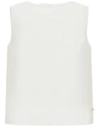 Herno - Straight Hem Sleeveless Top - Lyst