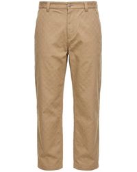 Gucci - Gg Gabardine Pants - Lyst