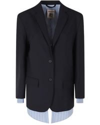 Semicouture - Long-Sleeve Suit Jacket - Lyst