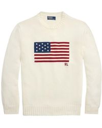 Polo Ralph Lauren - The Iconic Flag Jumper - Lyst