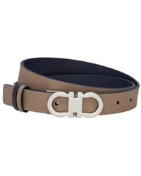 Ferragamo - Gancini Reversible And Adjustable Belt - Lyst