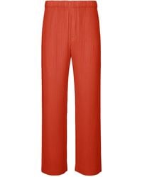 Homme Plissé Issey Miyake - Homme Plissé Issey Miyake Monthly Colors September Pants - Lyst