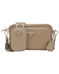Prada - Logo Crossbody Bag - Lyst