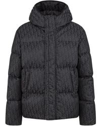 Dior - Oblique Hooded Quilted Down Jacket - Lyst