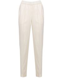 Peserico - Aurea Tapered Pants - Lyst