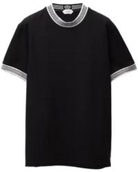 Versace - Greca Trim T-Shirt - Lyst