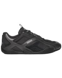Versace - Galaxia Panelled Lace-Up Sneakers - Lyst