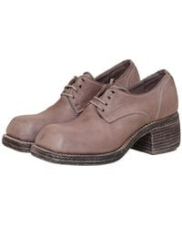 Guidi - Tie Business Dress Shoes With Thick Heels - Lyst